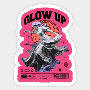 GLOW UP - Funny Sticker